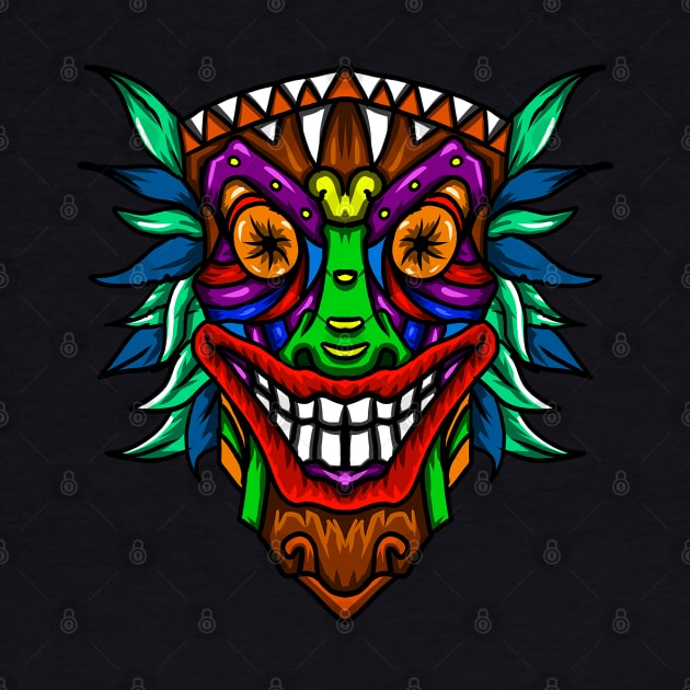 Mexican Tribal Totem by puffstuff